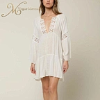 white beach cover up dresses
